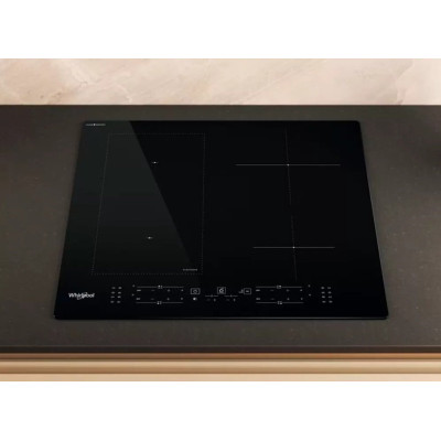 Whirlpool Варильна поверхня індукційна, 60см, розширена зона, чорний