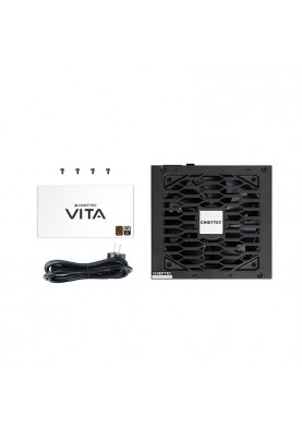 Chieftec Блок живленняVita (750W), >85%, 80+ Bronze, 120мм, 1xMB 24pin(20+4), 2xCPU 8pin(4+4), 2xMolex, 6xSATA, 4xPCIe 8pin(6+2)