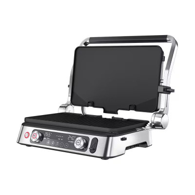 Braun Гриль притискний MultiGrill 9 CG 2200Вт, темп. режимів-3, з'ємні пластини, термощуп, метал