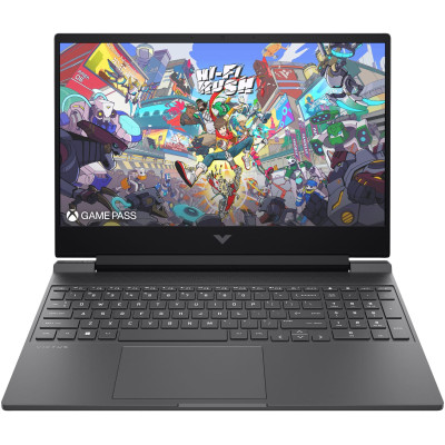 HP Ноутбук HP Victus 15-fb3014ua 15.6" FHD IPS AG, AMD R5-8645HS, 16GB, F512GB, NVD2050-4, DOS, сірий