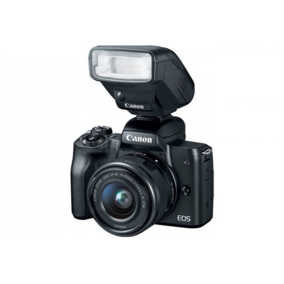 Canon Цифрова фотокамера EOS M50 Mk2 + 15-45 IS STM VLogger Kit Black