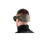 2E Tactical Маска тактична, захисна Hawk Army Green Anti-fog, сумка, 3 лінзи