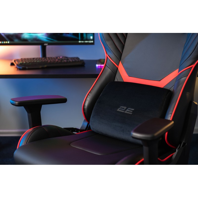 2E Gaming Ігрове крісло HIBAGON II Black/Red