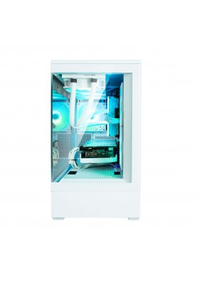 Zalman Корпус P30 без БЖ 1xUSB3.0, 1xUSB Type-C 3x120мм ARGB VGA 420мм LCS ready TG Front/Side Panel mATX білий