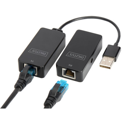 Digitus Подовжувач USB 2.0 - UTP Cat5, 50m