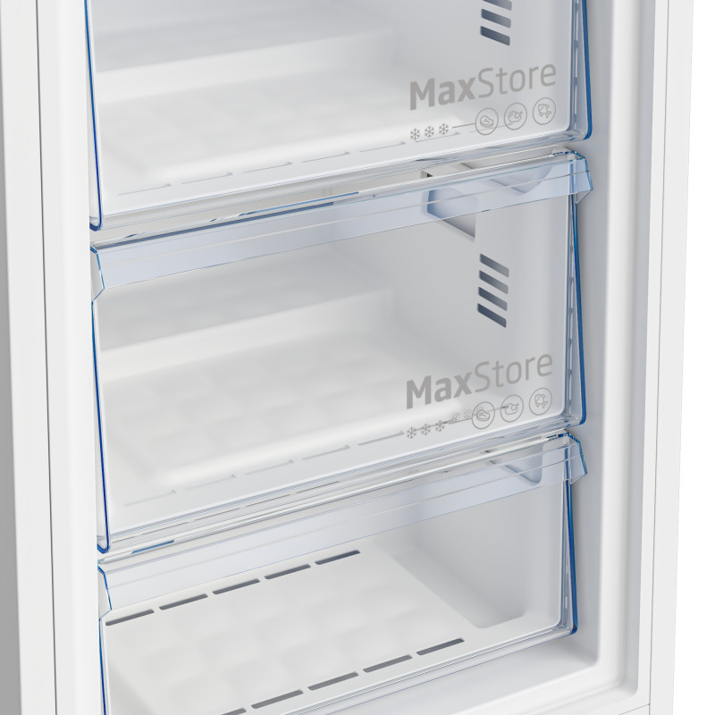 Beko Морозильна камера Beko, 152x60x71, 220л, 1дв., A+, NF, білий