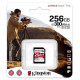 Kingston Карта пам'яті 256GB SDXC C10 UHS-II U3 R300/W260MB/s