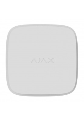 Ajax Датчик диму та температури FireProtect 2 RB Heat Smoke Jeweler, змінна батарея, бездротовий, білий