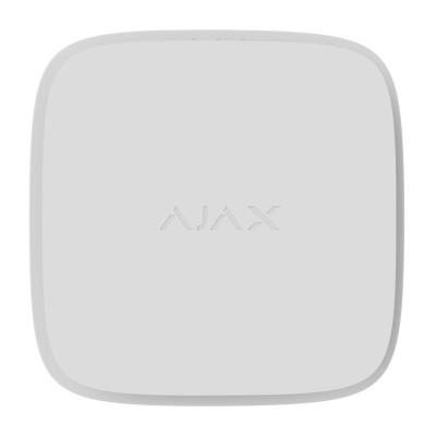 Ajax Датчик диму та температури FireProtect 2 RB Heat Smoke Jeweler, змінна батарея, бездротовий, білий