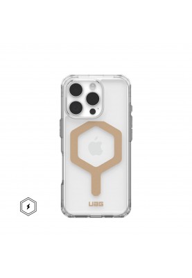 UAG Чохол для iPhone 16 Pro, Plyo Magsafe, Ice/Gold