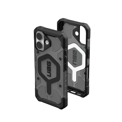 UAG Чохол для iPhone 17, Pathfinder Clear MagSafe, Ash/Black