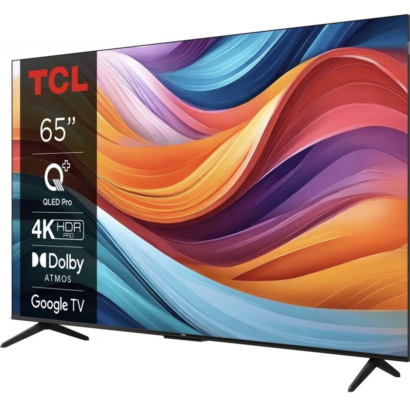 TCL Телевізор 65" QLED 4K 60Hz Smart Google TV Titan