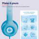 Trust Навушники Nouna Headphones mini-jack, Mic, Синій