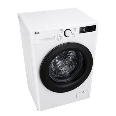 LG Пральна машина фронтальна, 9кг, 1200, A, 48см, дисплей, пара, інвертор, білий