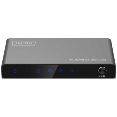Digitus Відеосплітер HDMI (INx1 – OUTx2), 4K
