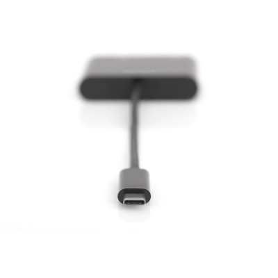 Digitus Адаптер USB 3.0 - HDMA+VGA Full HD, M/F, 0.15 m