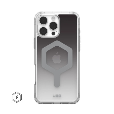 UAG Чохол для iPhone 16 Pro Max, Plyo Magsafe LE, Black/Clear Ombre