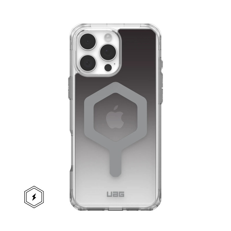 UAG Чохол для iPhone 16 Pro Max, Plyo Magsafe LE, Black/Clear Ombre