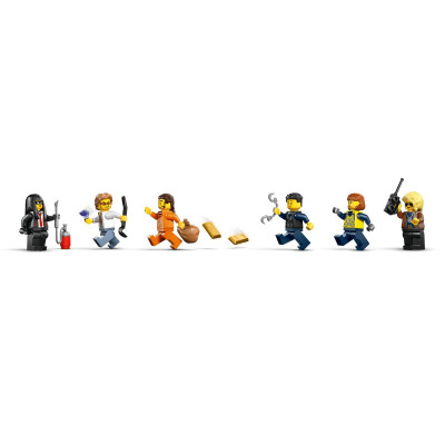LEGO Конструктор LEGO City Пограбування поліцейського поїзда