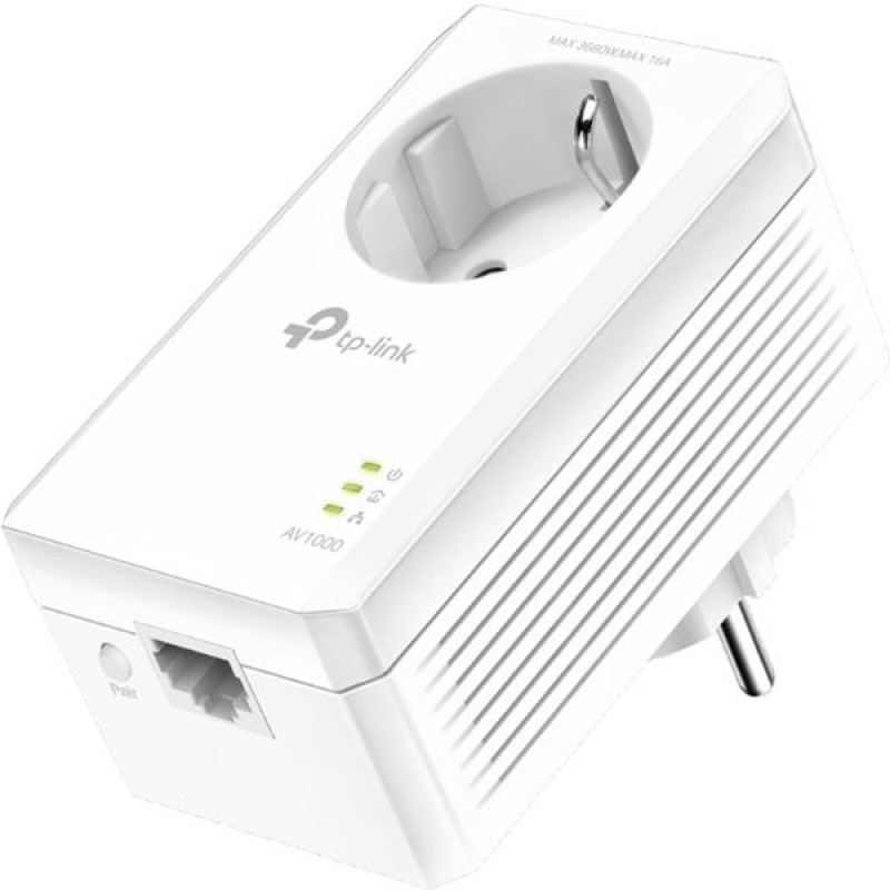 TP-Link Powerline TP-LINK TL-PA7017P AV1000 1xGE розетка