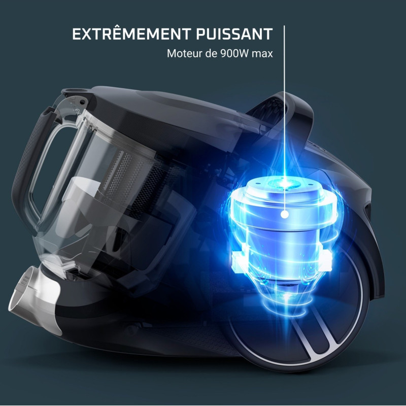 Rowenta Пилосос контейнерний Compact Power XXL Animal + Kit, 900Вт