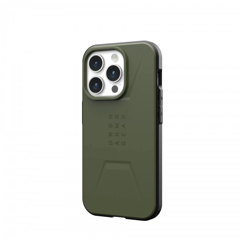 UAG Чохол для Apple iPhone 15 Pro Civilian Magsafe, Olive Drab