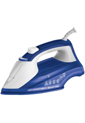 Russell Hobbs Утюг Light&Easy Brights Sapphire, 2600Вт, 240мл, паровий удар -115гр, постійна пара - 35гр, керам.