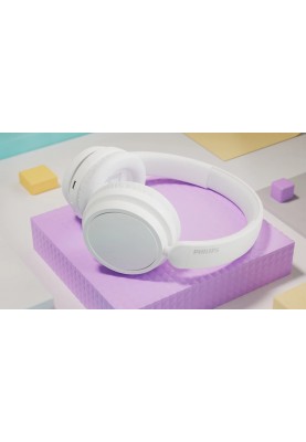 Philips Навушники Over-ear TAH5209 BT 5.3, SBC, Wireless, Mic, Білий