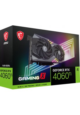 MSI Відеокарта GeForce RTX 4060 Ti 16GB GDDR6 GAMING X