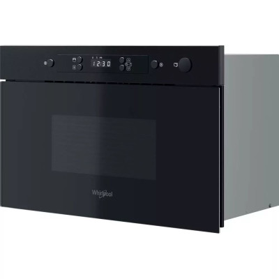 Whirlpool Мікрохвильова піч вбудовувана, 22л, електронне упр., 750Вт, дисплей, чорний
