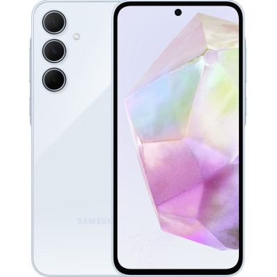 Samsung Смартфон Galaxy A35 5G (A356) 6.6" 8/256ГБ, 2SIM, 5000мА•год, блакитний крижаний