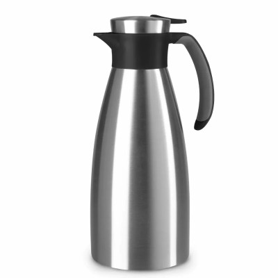 Tefal Термоглечик Tefal Soft Grip, 1.5л, нежавіюча сталь, пластик, чорний