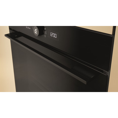 Whirlpool Духовий шафа Whirlpool електричний, 73л, A+, дисплей, конвекція, телескопічні напрямні, чорний