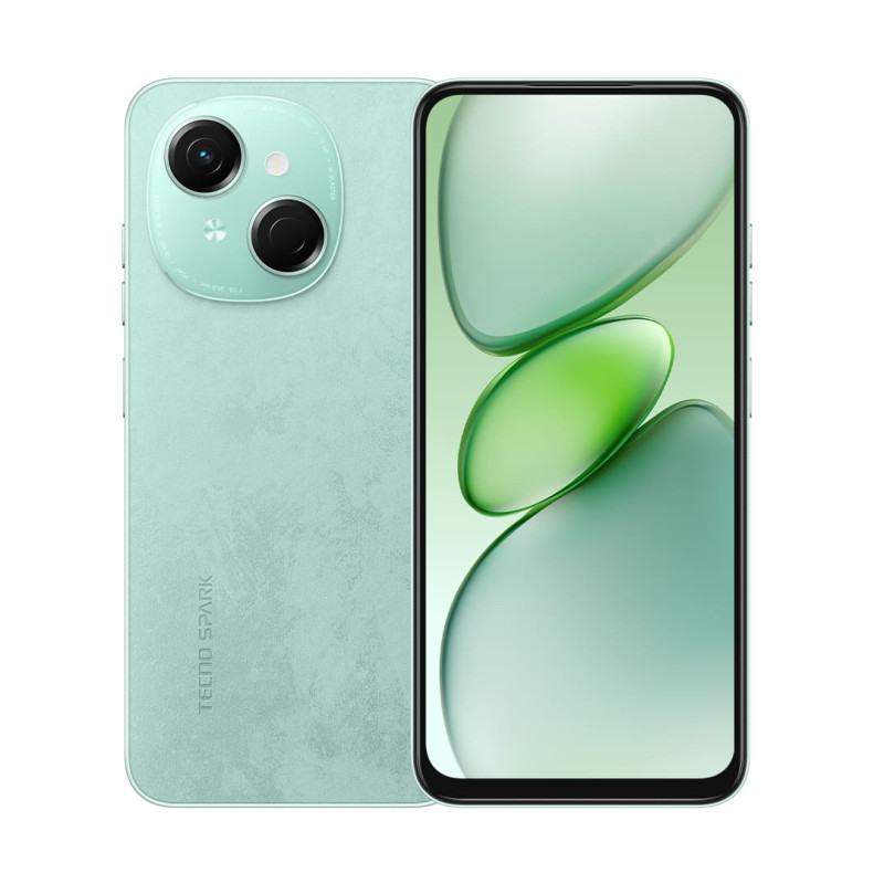TECNO Смартфон Spark Go 1 (KL4) 6.67" 3/64ГБ, 2SIM, 5000мА•год, Magic Skeen Green