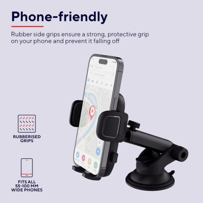 Trust Автомобільний тримач смартфона Runo 4-7", чорний