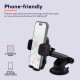 Trust Автомобільний тримач смартфона Runo 4-7", чорний