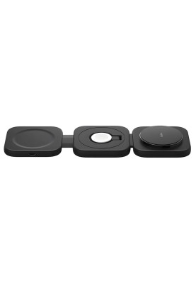 Belkin Зарядний пристрій бездротовий 3в1 Travel Pad Wireless Qi2 15Вт, чорний