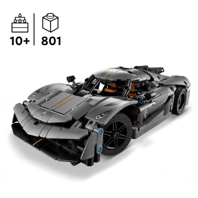 LEGO Конструктор Technic Koenigsegg Jesko Absolut - сірий гіперкар