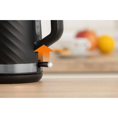 Gorenje Електрочайник 1.7л, Strix контроль, чорний матовий