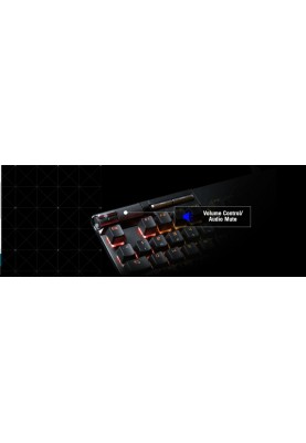 ASUS Клавіатура ROG Strix Flare II LED 104key NX Red USB US Black/Grey