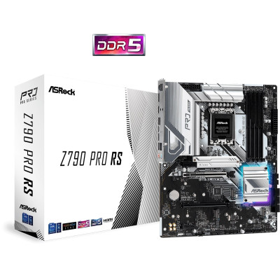 ASRock Материнська плата Z790 PRO RS s1700 Z790 4xDDR5 HDMI DP ATX
