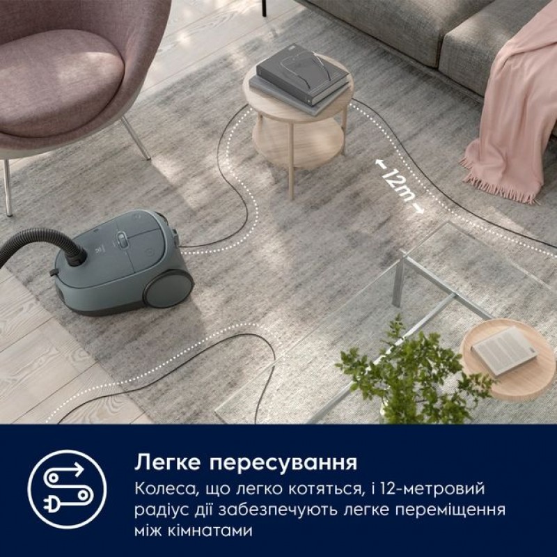 Electrolux Мішковий пилосос серії 600 EB61C1OG