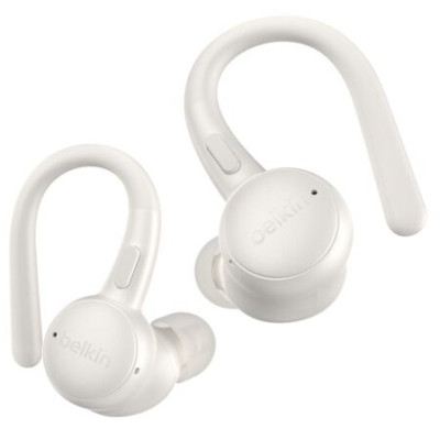 Belkin Навушники TWS Soundform ActiveFit True Wireless, кремовий Belkin Навушники TWS Soundform ActiveFit True Wireless, кремовий