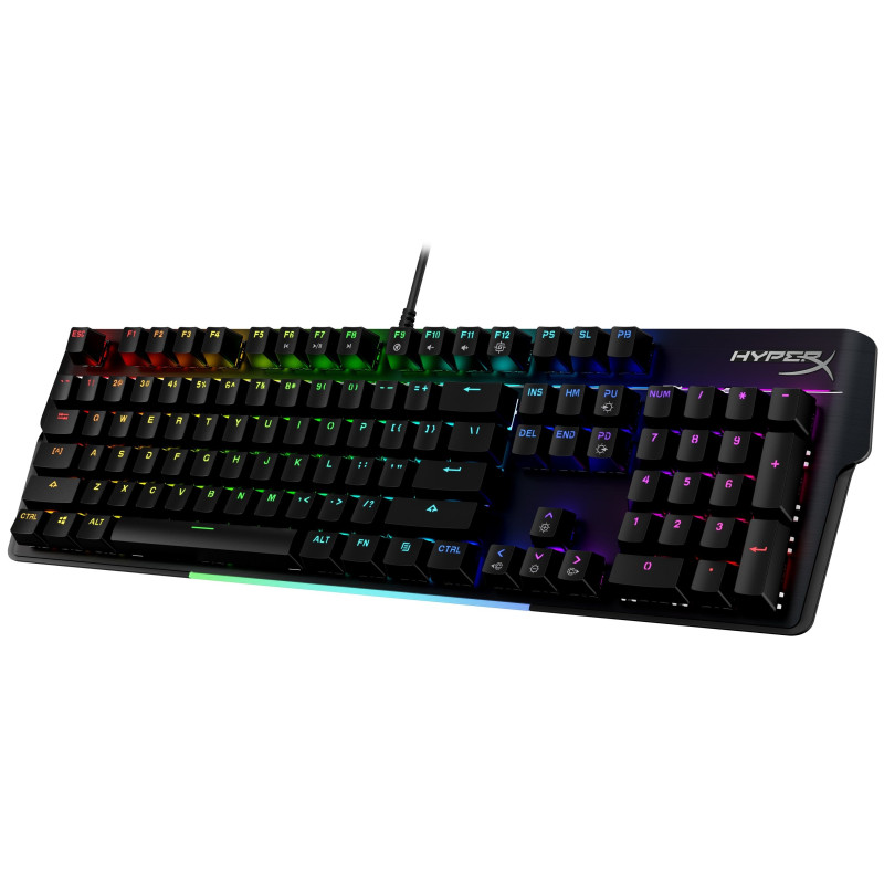 HyperX Клавіатура HyperX Alloy MKW100 TTC Red USB RGB ENG/RU, Black