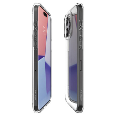Spigen Чохол для Apple iPhone 15 Pro Max Ultra Hybrid, Crystal Clear