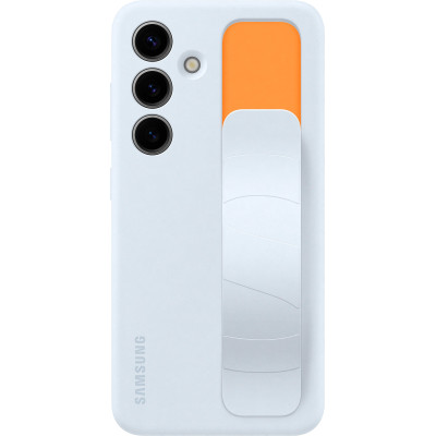 Samsung Чохол для Galaxy S24 (S921), Standing Grip Case, блакитний