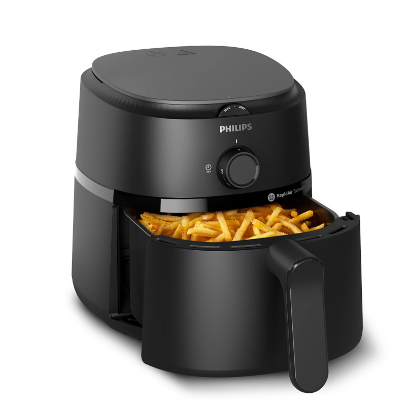 Philips Мультипіч Ovi S, 1500Вт, чаша-3.4л, механічне керув., пластик, чорний