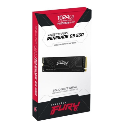 Kingston Накопичувач Kingston M.2 1TB PCIe 5.0 FURY Renegade