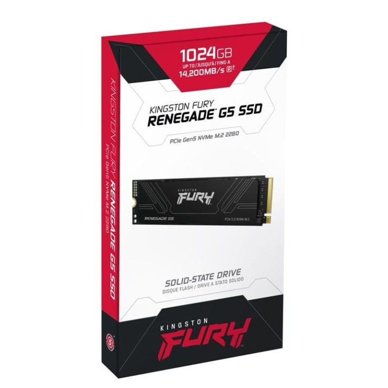 Kingston Накопичувач Kingston M.2 1TB PCIe 5.0 FURY Renegade
