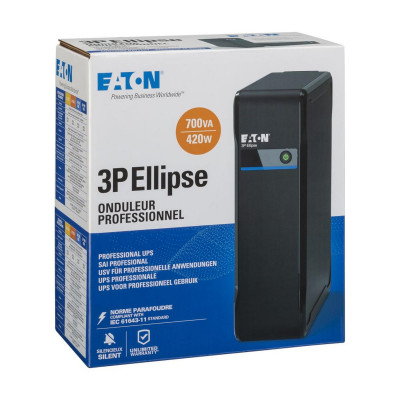 Eaton Джерело безперебійного живлення Eaton 3P Ellipse 700VA/420W, 3+1xSchuko Eaton Джерело безперебійного живлення Eaton 3P Ellipse 700VA/420W, 3+1xSchuko